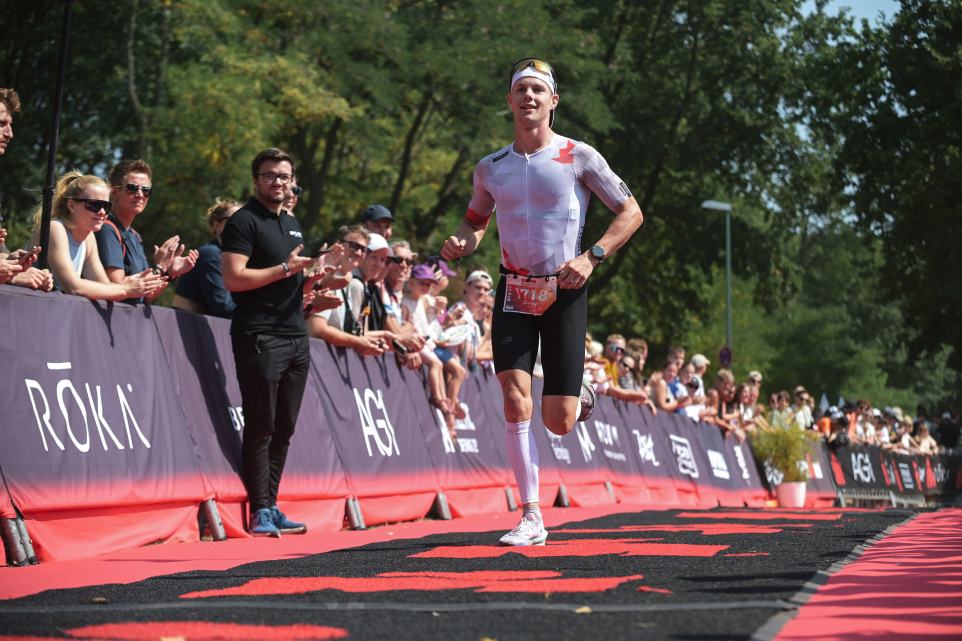 Finish line photo